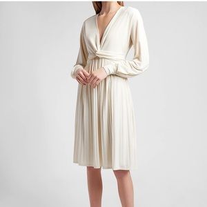 NWT Express Pleated Twist Front Dress
